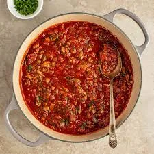 Authentic Nigerian cuisine dish