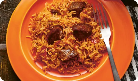 Authentic Nigerian cuisine served fresh