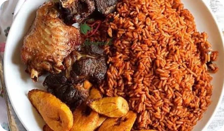 Traditional Nigerian food dish