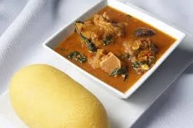 Ogbono Soup and Pondo